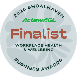 2026 Shoalhaven Business Awards Finalist - Workplace Health and Wellbeing 2026 Shoalhaven Business Awards Finalist - Workplace Health and Wellbeing